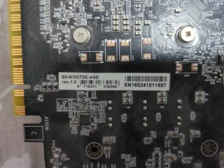 Gigabyte GeForce GTX 1050 Ti OC 4G GDDR5.