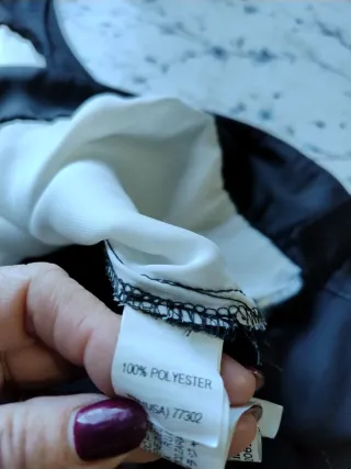 Blusa de señora bicolor