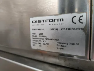 Horno Profesional Mychef Distform Evolution 6GN