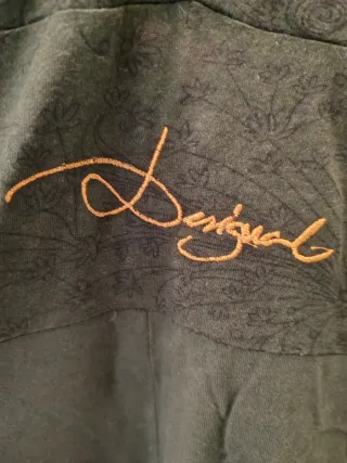 Vestido Desigual verde estampado