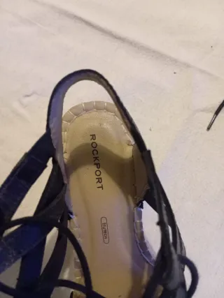 Sandalias cuña esparto mujer