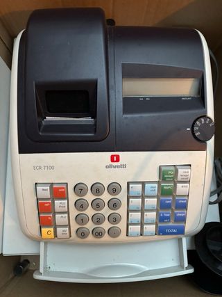 Caja Registradora Olivetti ECR 7100