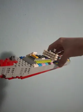 Lote de Legos: Barco, Coches y Casas