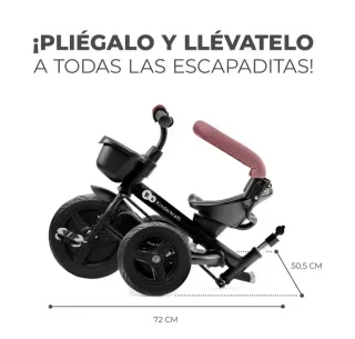 Triciclo Kinderkraft Rosa