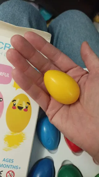 Crayones Huevo 9 Colores
