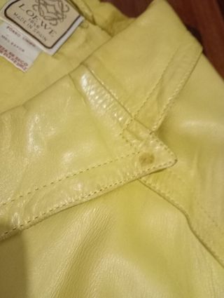 Abrigo Loewe Vintage Amarillo