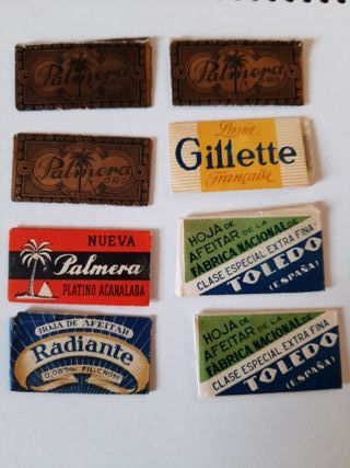 Cuchillas de afeitar colección Palmera, Gillette,
