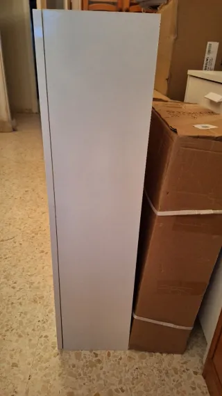 Mueble de baño blanco melamina