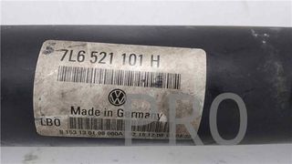 EJE TRANSMISION CENTRAL DEL. AUDI Q7 (4L)(07.2006->) 3.0 TDI [3,0 LTR. - 171 KW V6 24V TDI]