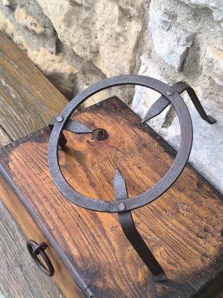 Trébede antiguo forja 16cm