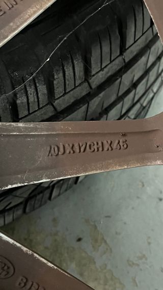 4 Jantes 17 Land Rover Evoque 5x108 - Com pneus