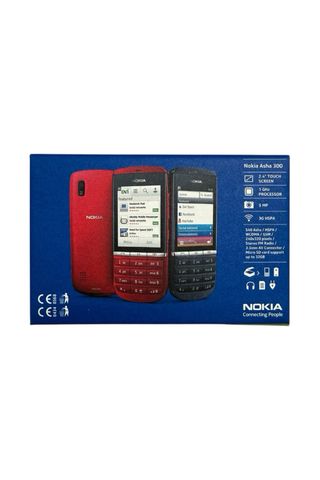 Nokia Asha 300 (Touch & Type) - Graphite + Touch