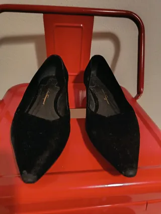 Scarpe Salvatore Ferragamo tacco scultoreo