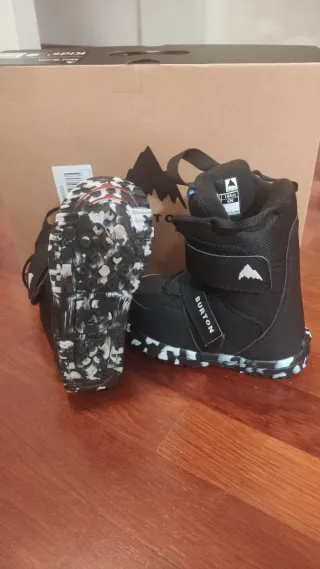 Botas Snowboard Burton Mini Grom Talla 12C