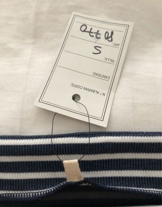 Minifalda de rayas Talla S