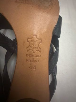 Sandalias piel Siete Leguas Talla 38