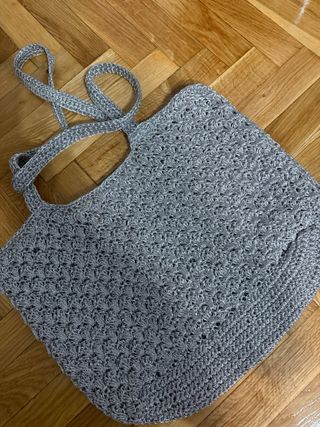 Bolso Stella Ritwagen Gris Tejido