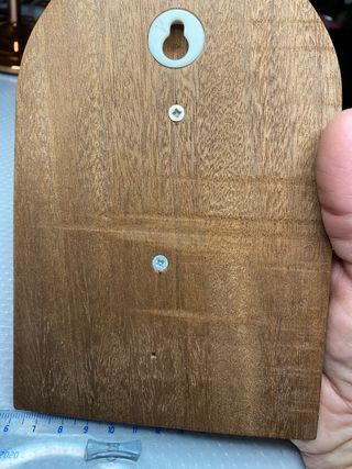 Quadretto religioso Madonna e Bambino legno