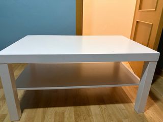 Mesa centro IKEA LACK 90x55 cm Blanca