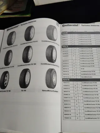 Catálogo Manual Ventas Opel Neumáticos