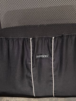 Cuna de viaje BabyBjörn Negra