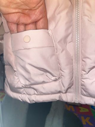 Abrigo niña 12/18 meses rosa