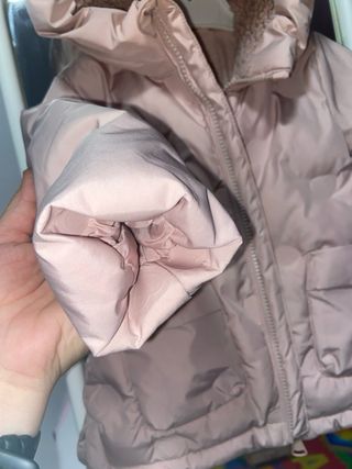 Abrigo niña 12/18 meses rosa