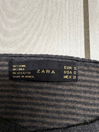Cardigan Zara lana e seta