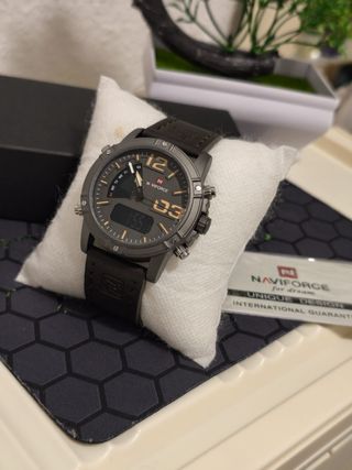 Reloj Naviforce Hombre Marrón/Gris