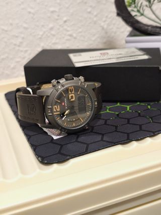 Reloj Naviforce Hombre Marrón/Gris