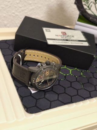 Reloj Naviforce Hombre Marrón/Gris