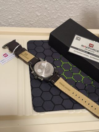 Reloj Naviforce Hombre Marrón/Gris
