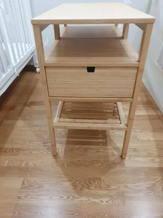 Comodini Nordiska IKEA in bambù