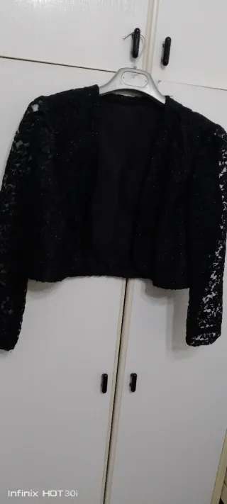 Abiti da cerimonia neri in pizzo