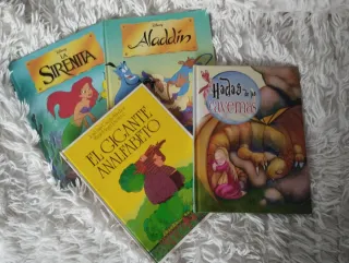 Cuatro libros de Cuentos Infantiles