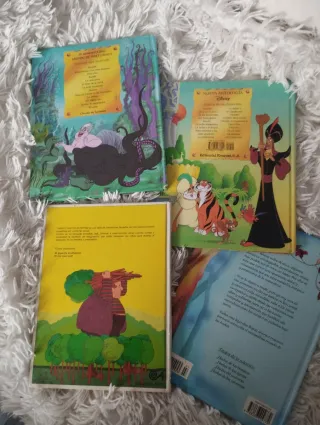 Cuatro libros de Cuentos Infantiles
