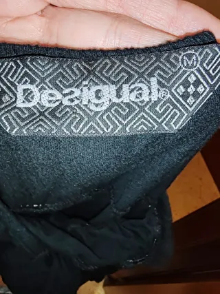 Vestido asimétrico Desigual negro