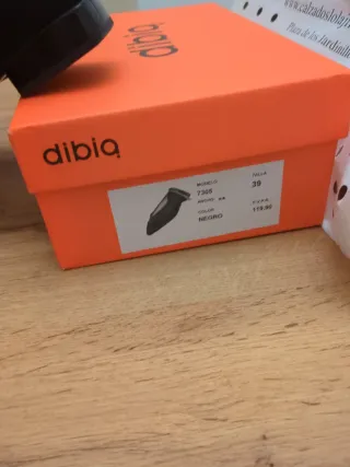 Zapatos negros dibia talla 39