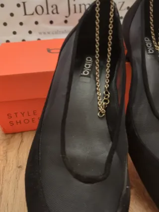 Zapatos negros dibia talla 39