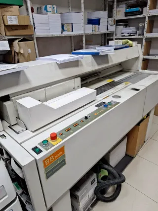 Encuadernadora BB2000 cola caliente