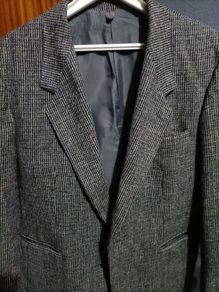Americana Harris Tweed Talla 54 Gris