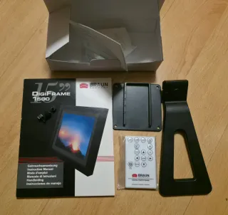 Portarretratos Digital Braun 15 DigiFrame 1500