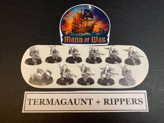 10 Termagants + Ripper Swarm Tyranid Warhammer 40k