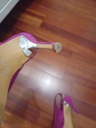 Zapatos de tacón buganbilla