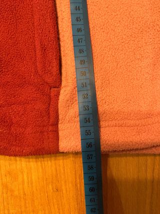 The North Face fleece two-tone pink