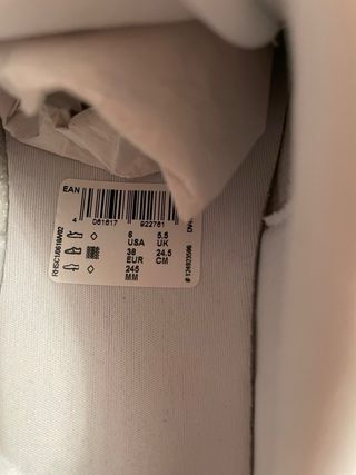 Zapatillas Reebok Piel Blancas Núm. 38 Royal Glide