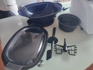 Robot de cocina Silvercrest con sus accesorios