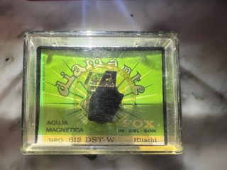 Aguja Tocadiscos DIAMANTE FOX 612 DST-W