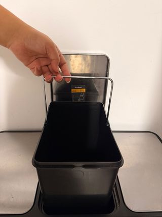 Cubo Basura Pedal El Corte Inglés 3 Compartimentos