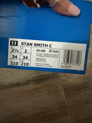 Adidas Stan Smith Scarpe Nuove